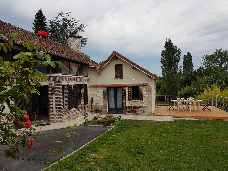 Gîte à fleure de seine ,tout confort 