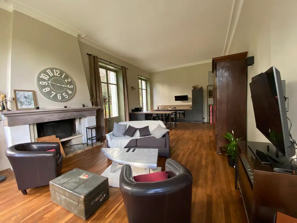 Gîte d’exception dans une aile de manoir sur l’Erdre