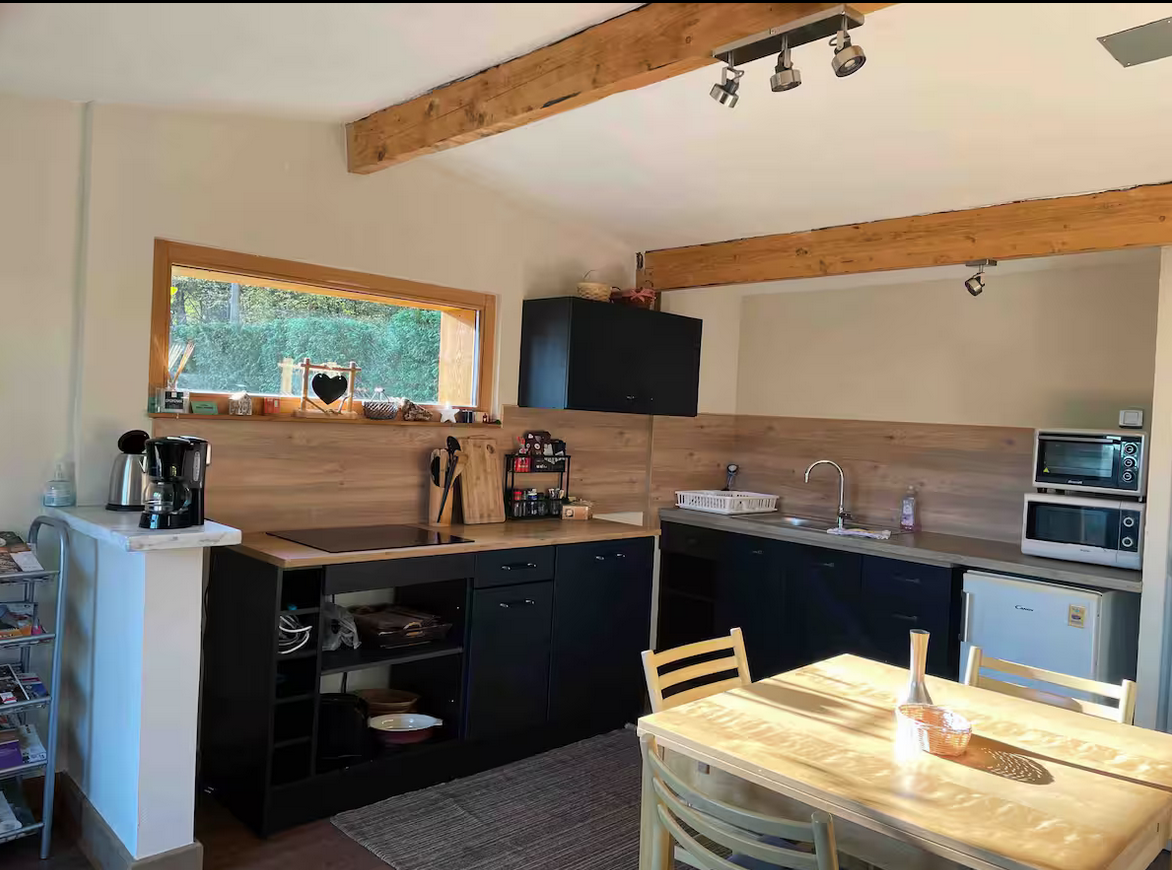 Chalet d’exception pour deux personnes en bord de rivière 