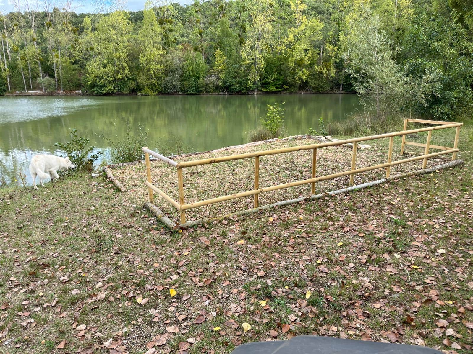 Deux étangs de 3.5ha avec un coup de pêche en rivière à louer dans la Vienne 