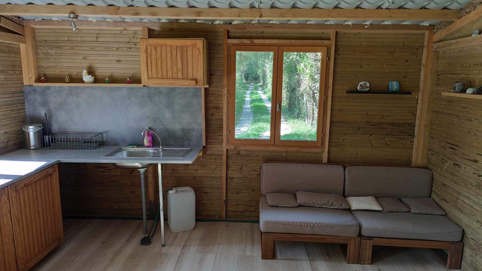 Location d'un chalet avec un étang de 1.2ha à côté de Troyes 